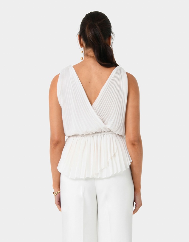 Forcast - Arina Pleated Top