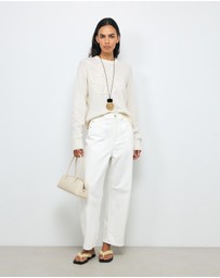 AERE - Olia Merino Wool Knit Jumper