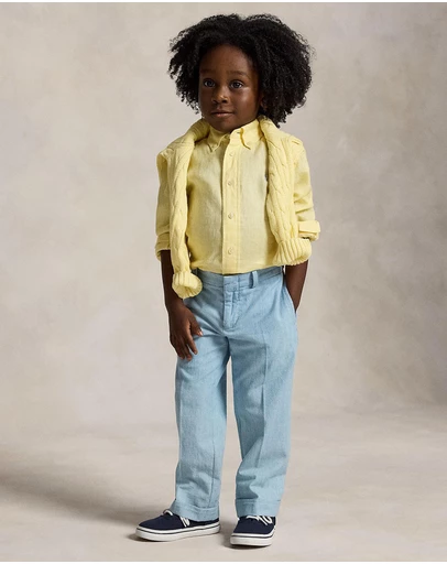 Polo Ralph Lauren - Linen Shirt - Kids
