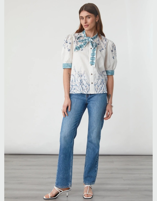 Seventy + Mochi Denim - Poppy Top