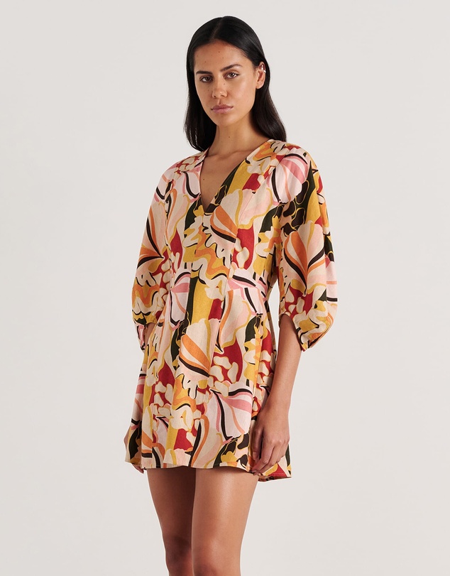 Jag - Lila Mini Dress