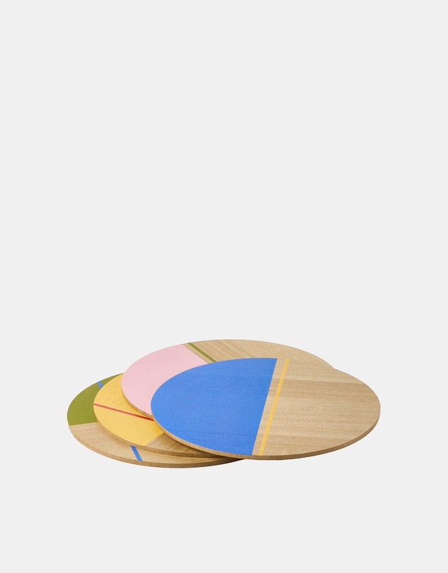 HOTTIE - Sunnie Half-Dipped 4-Piece Placemat Set