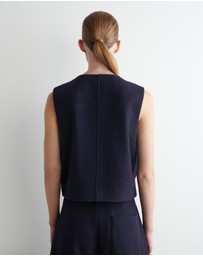 COS - Boiled Merino Wool Waistcoat