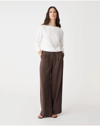 Forcast - Rumy Wide Leg Tailored Pants