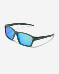 Hawkers Co - HAWKERS Shark - Polarized Teal Blue Chrome Sunglasses for Men