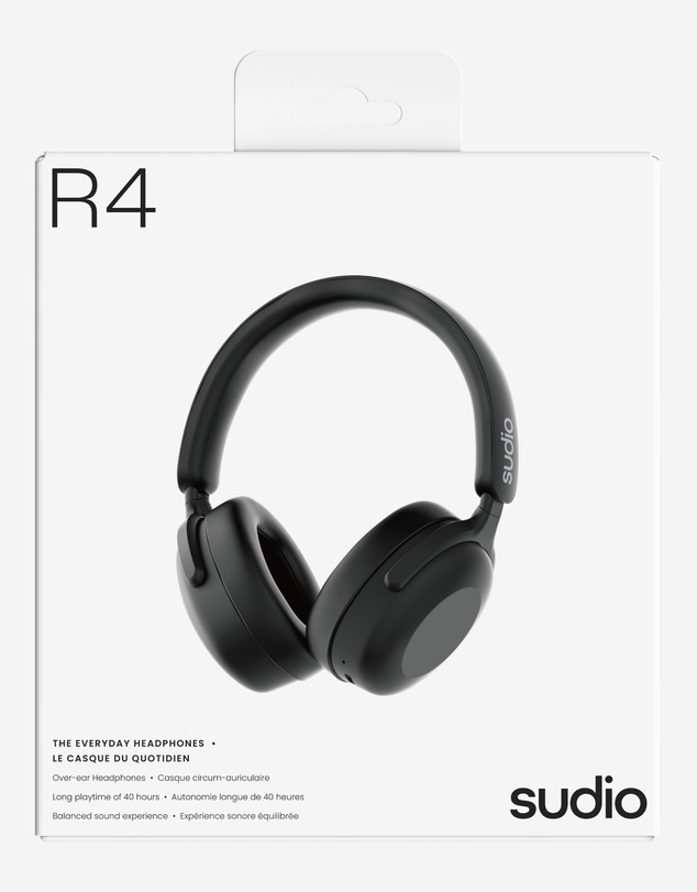 Sudio - R4 - Over-Ear Bluetooth 6.0 Wireless Headphones