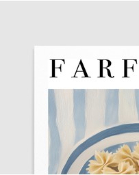 Olive et Oriel - Farfalle by Andreas Magnusson Art Print