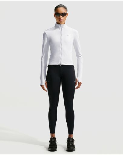 Black & Reflective Silver