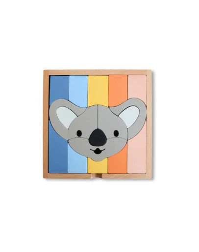 Axis Toys - Stellavan & Papa - 3-in-1 Small Block Puzzle, Koala