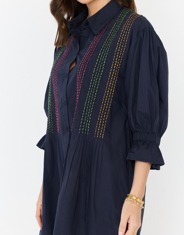 ALEXANDRA - Vanta Mini Dress Navy