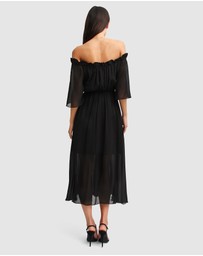 Belle & Bloom - Amour Amour Ruffled Midi Dress