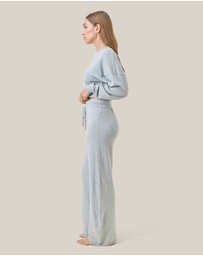 Papinelle - Cotton Cashmere Straight Leg Pant