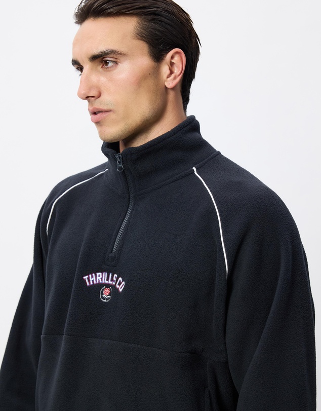 Thrills - Tournament Of Roses Quarter Zip Polar Cropped Fleece