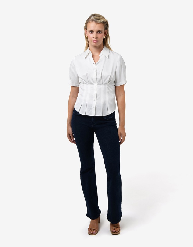 Forcast - Paige Short Sleeve Blouse