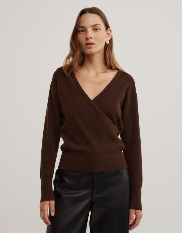 Witchery - Wrap Front Knit