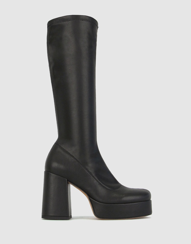 Betts - Preach Tall Platform Sock Boots