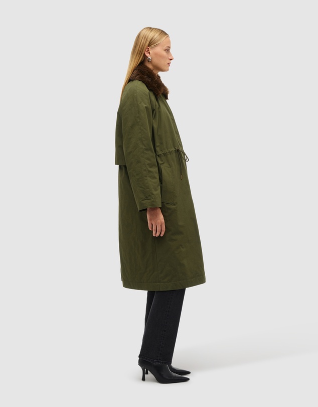 Neuw - Faux Fur Collar Parka