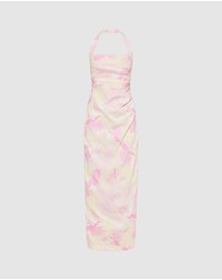 Shona Joy - Addison Draped Halter Maxi Dress