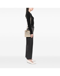 Pre-Loved by Azura Reborn - Pre-Loved Medium Metallic Lambskin Cannage Lady Dior