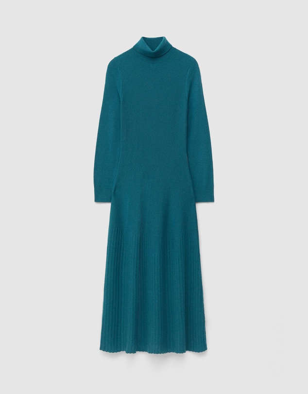 & Other Stories - Merino Wool Turtleneck Maxi Dress