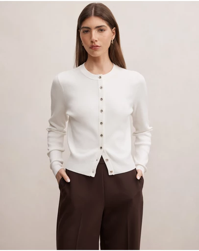 Forever New - Rylee Crew Neck Cardigan