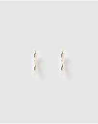 Arms Of Eve - Sweetheart Silver Earrings - Large