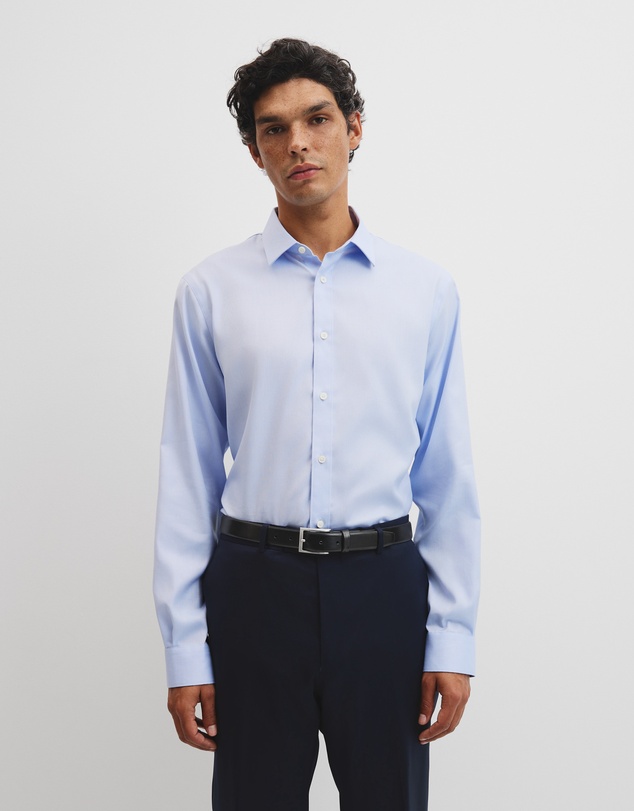 Country Road - Regular Fit Textured Travel Shirt