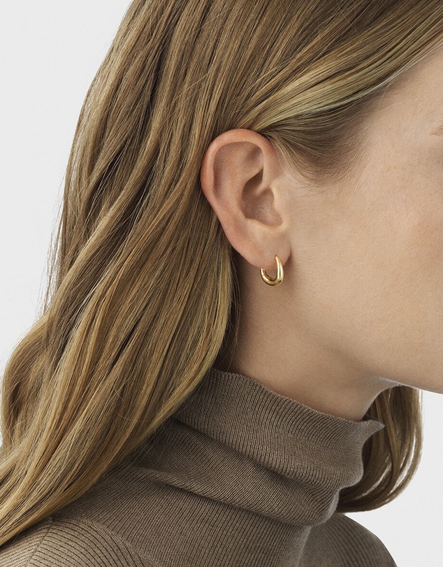 Georg Jensen - Offspring Earhoops Gold