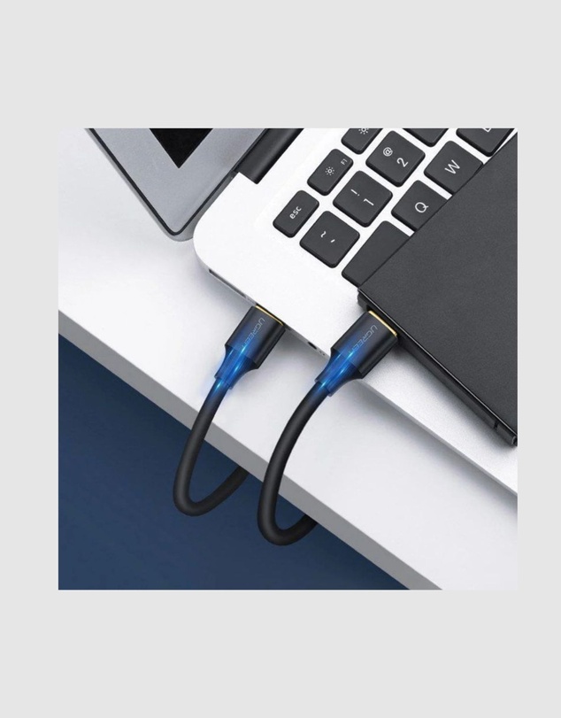 Ugreen - UGREEN USB-A 3.0 Male to Male Cable – 1m 5Gbps Data Transfer Black
