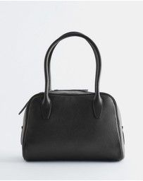 & Other Stories - Leather Bowling Bag