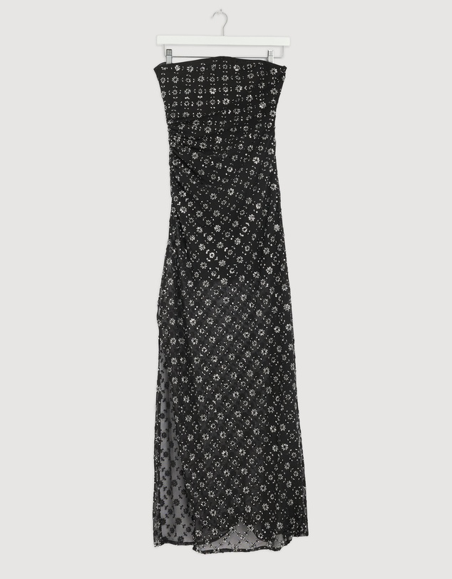 Revibe - Repaired Lover Isadora Strapless Maxi Dress - AU 14