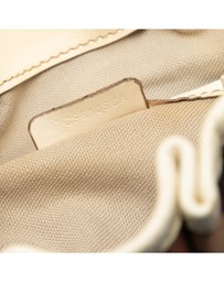Pre-Loved by Azura Reborn - Pre-Loved House Check Canvas and Leather Bridle Whipstitch Satchel
