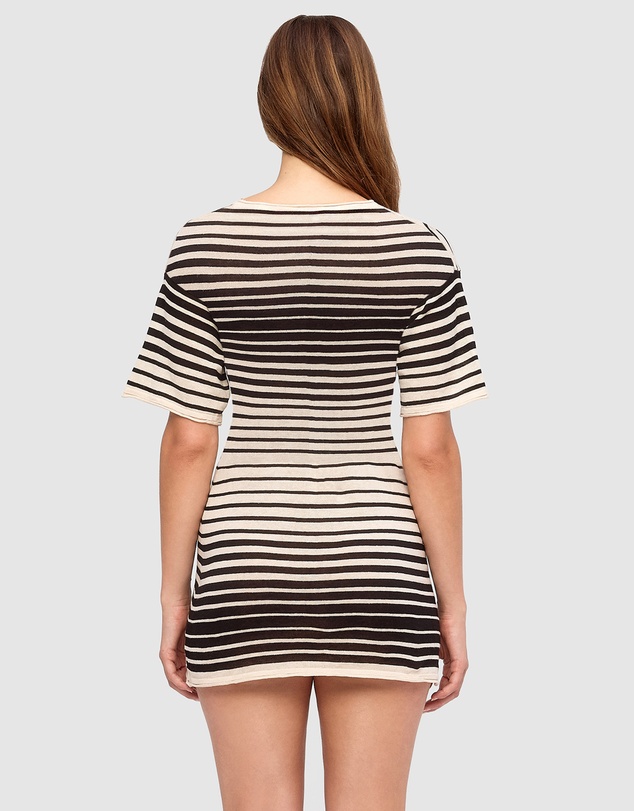 Zulu & Zephyr - Ramie Cotton Knit Mini Dress
