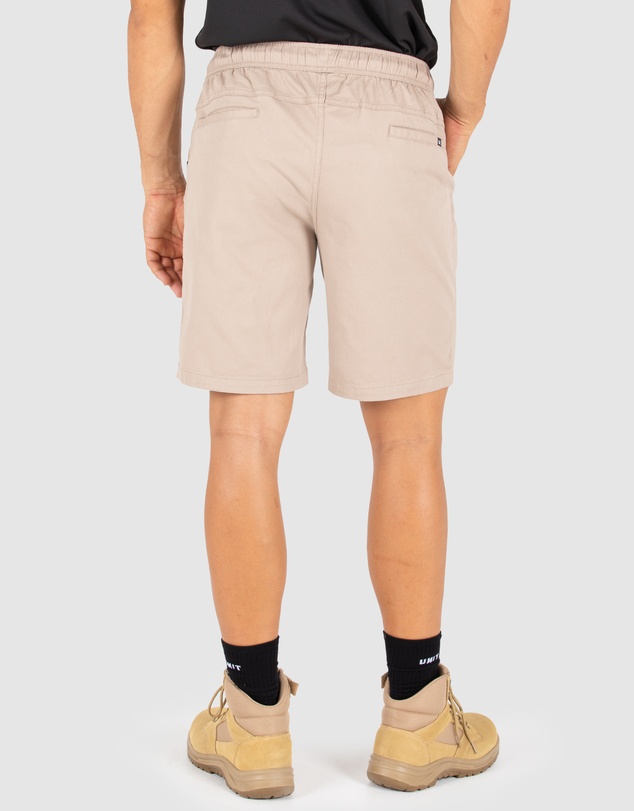 UNIT - UNIT Pivot Mens Elastic Waist Chino Shorts