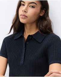 UNISON - Sporty Knit Polo