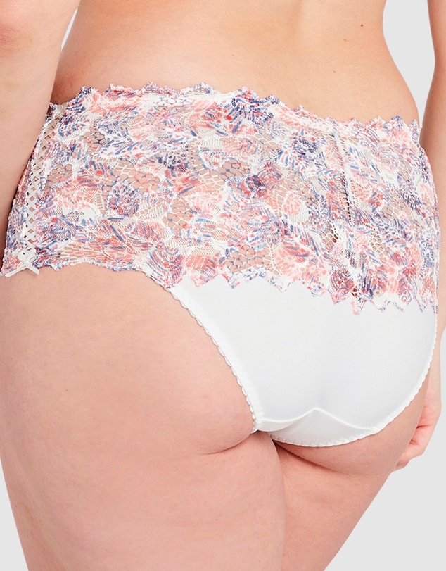 Sans Complexe - Arum Mosaïc Mid-Rise Lace Brief