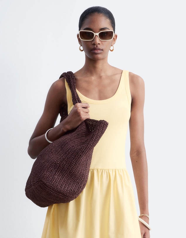 & Other Stories - Cotton Rib Tank Midi Dress