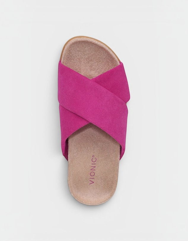 Vionic - Etna Slide Sandal - Pink Rose