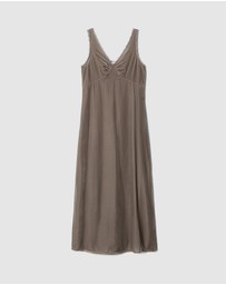 & Other Stories - Velvet Maxi Dress
