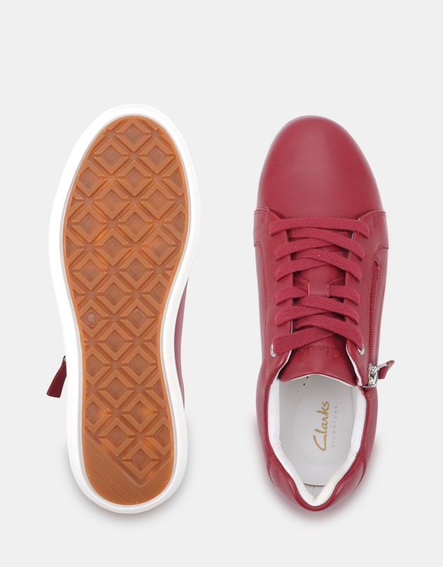 Clarks - Burrow Red/White