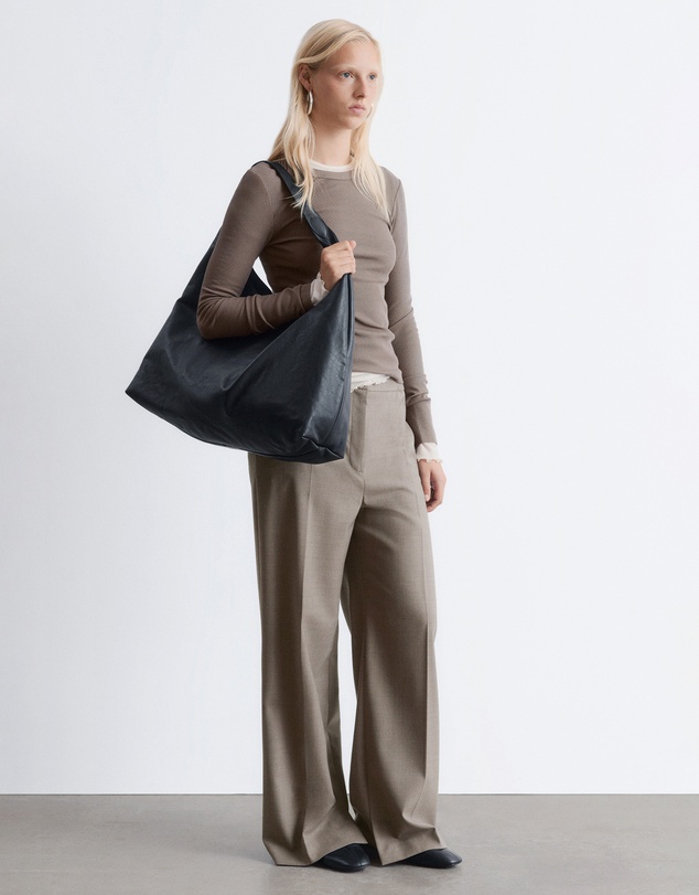 & Other Stories - Wool Press-Crease Trousers