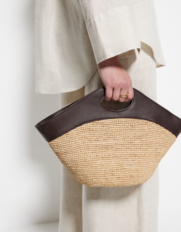 Commonry - Kira Raffia Mini Tote