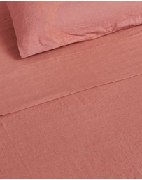 Carlotta + Gee - 100% Linen Flat Sheet