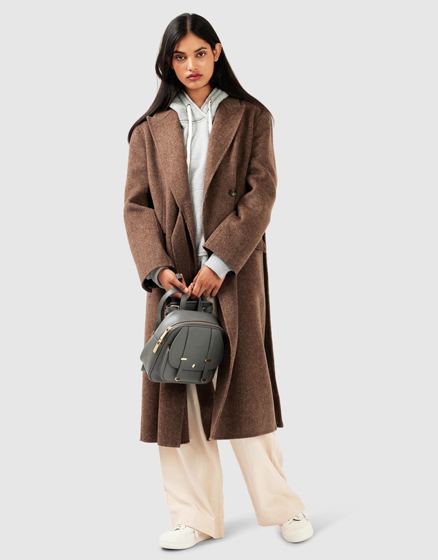 Belle & Bloom - Right There Side Tie Coat - Iconic Exclusive