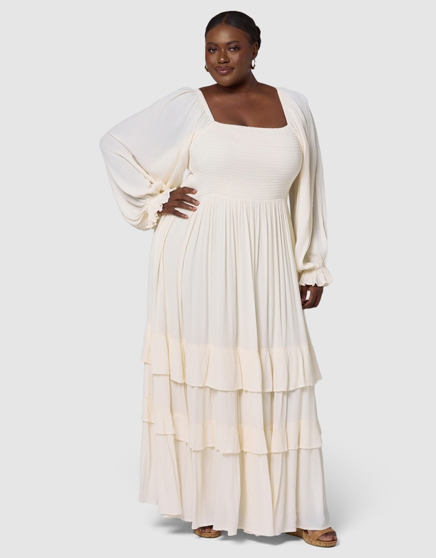 The Poetic Gypsy - Dandelion Drift Maxi Dress
