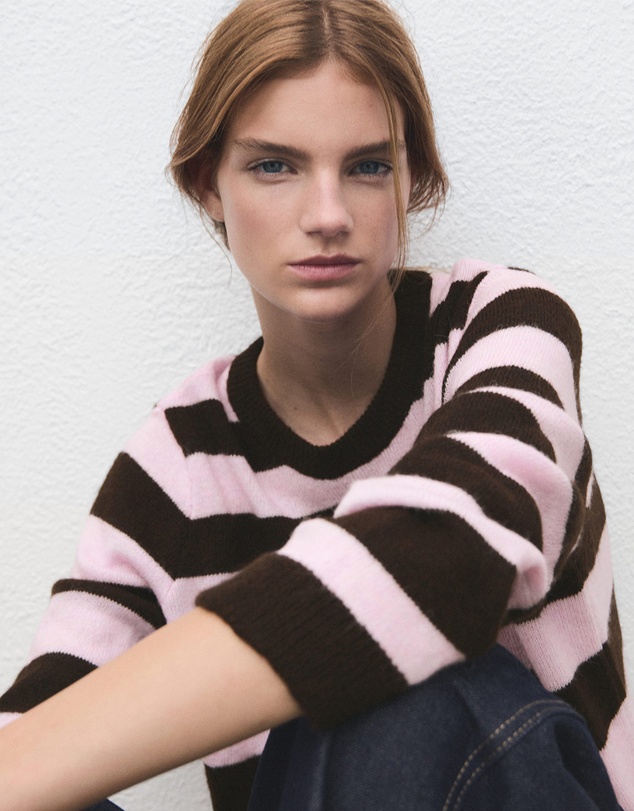 M.N.G - Knit Striped Sweater
