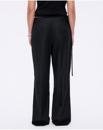 Minima Esenciales - Quill Wool Blend Tie Pants
