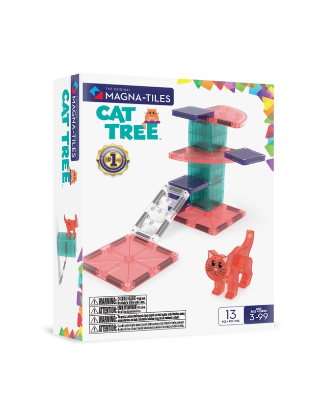 Magna-Tiles - MAGNA-TILES - Cat Tree - 13 Piece