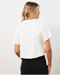 Atmos&Here - Alis Linen Blend Shirt