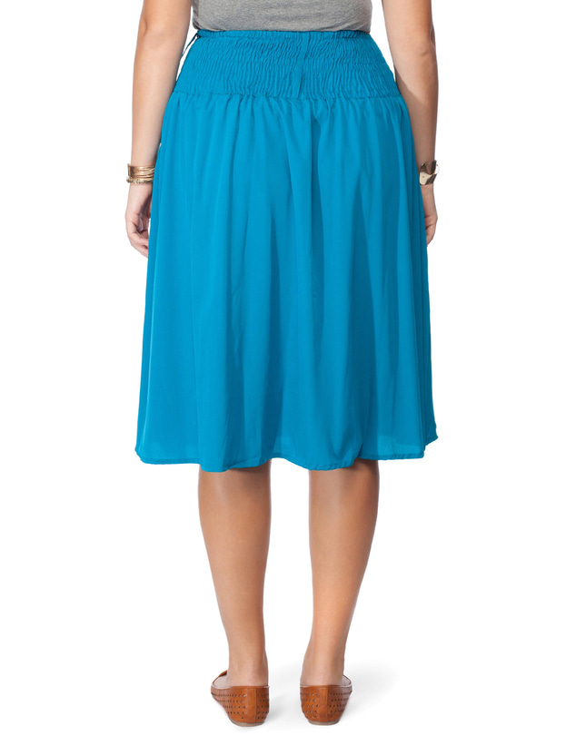 Hope & Harvest - Wide-Belted Skirt
